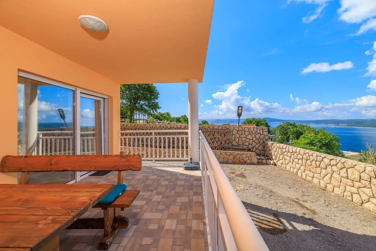 公寓 Villa Panoramablick 茨里克韦尼察
